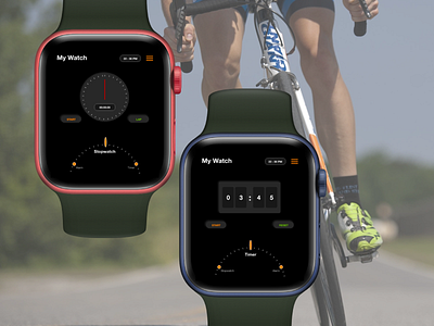 Apple watch designs beginner dailyui design smart watch timer ui ux xd