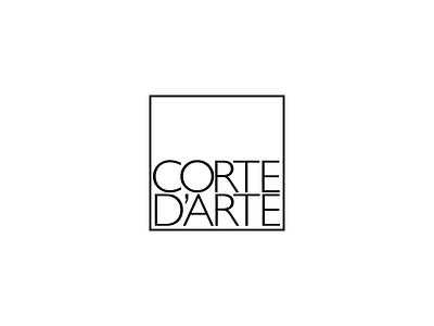 Corte d'Arte branding design identity logo typography