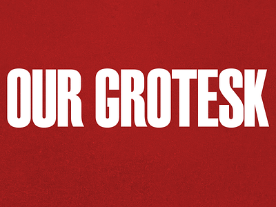 Our Grotesk