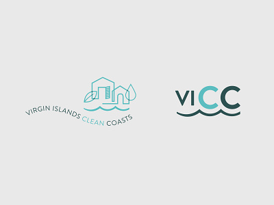 Virgin Islands Clean Coast Logo Design II