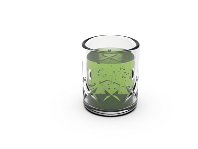 Glass Cup (with Juice)