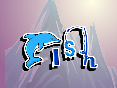 Fish. art logo graphic design illustration logo logo design