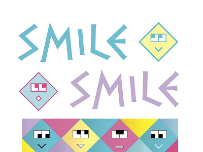 Smile Icons Set Design