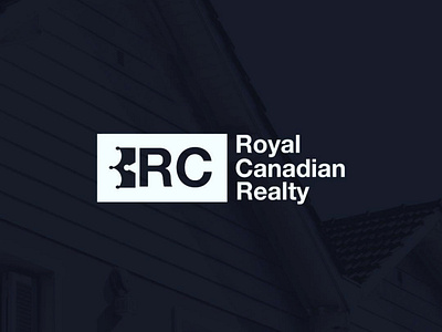 Royal Canadian Realty | Logo Design branding design graphic design icon illustration logo typography ui ux vector