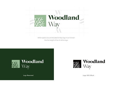 Woodland Way | Logo Guide branding design graphic design icon illustration logo typography ui ux vector