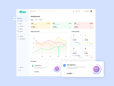 Dashboard UI Concept