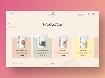 Coffee Brand E-commerce coffee concept dashboard design figma inspiration interface mainpage popular project trend ui uidesign uitrend userinterface ux uxdesign uxui uxuidesign web