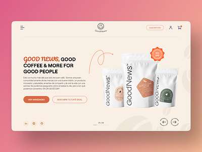 Coffee Brand E-commerce coffee concept dashboard design figma inspiration interfacedesign mainpage popular project trend ui uidesign uitrend userinterface ux uxdesign uxui uxuidesign web