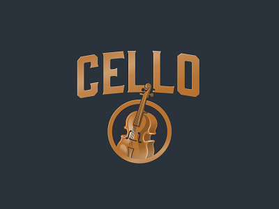 Cello Logo branding cello cheese identity illustration logo parmesan typography vector