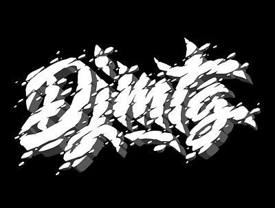 DJMTG lettering logo type typography