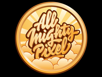 All Mighty Logo handmadefont identity lettering logo typography