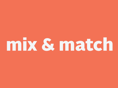 Mix & Match Animation