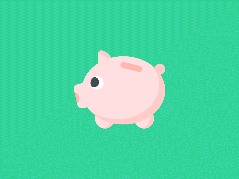 Money, Please gif pig piggy bank