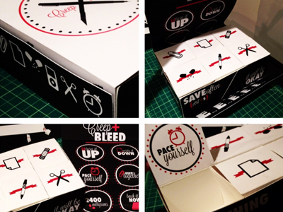 Packaging box concept design graphics packaging type typography