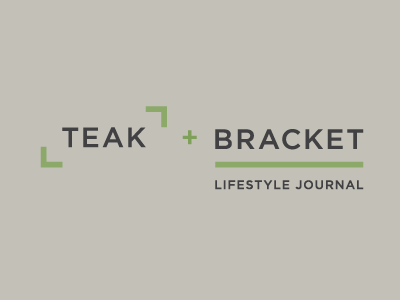 Teak + Bracket Logo Exploration