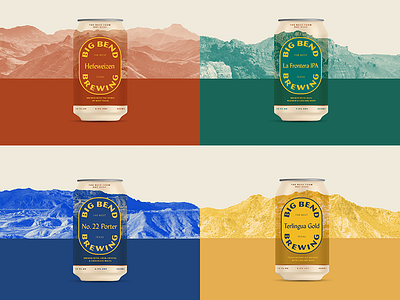 Landscape Cans beer color landscape packaging photography