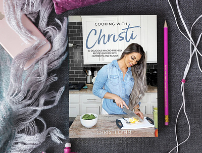 Cookbook Design - Christi Lynn author book book cover design book cover designer book covers design graphic design