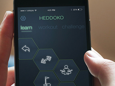 Heddoko | Real-time biomechanics for ergonomics and sports app mobile sport ui ux