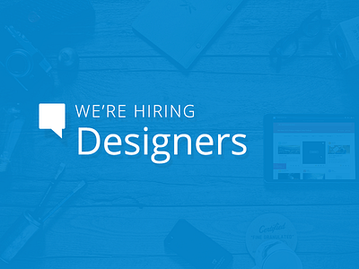 We're Hiring Designers! designers hiring kapost ui ux visual design