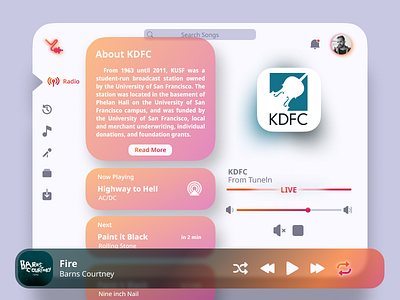 Yormuse design graphic design ios ipad ipad os media player mobile mobile app music music player product radio stream stream platform tablet ui ux