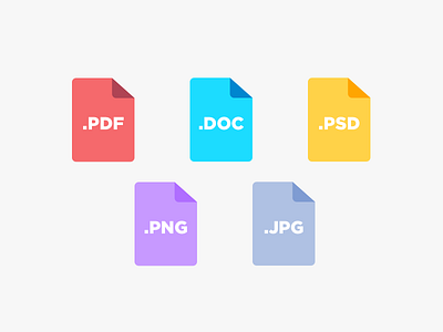 Doctypes - PSD docs document types documents download file types files free psd