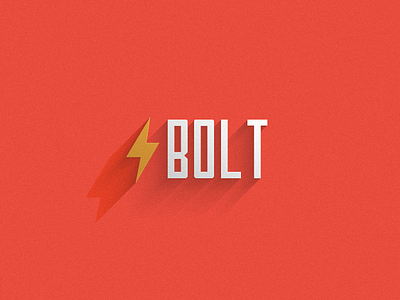 Bolt Icon/Logo [Concept] bolt concept illustration lightning logo mark shadow