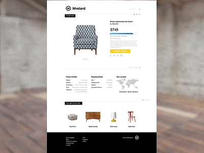 Mvstard Expanded Product View commerce details expanded interface product ui ux web