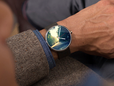 Android Wear android concept face flat style ui watch wear wrist