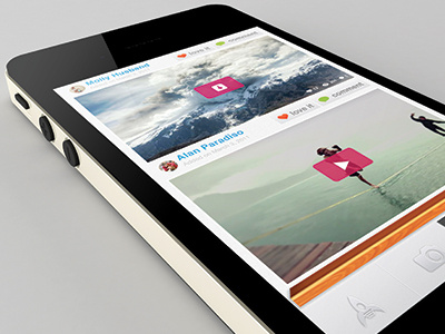 Video Blog App UI/UX debuts ios navigation ui ux video