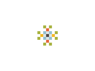 Pixel Pattern logo mark pattern pixel