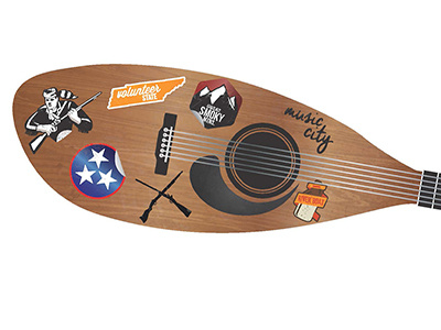 NL Tennessee Kayak Paddle design kayak paddle product
