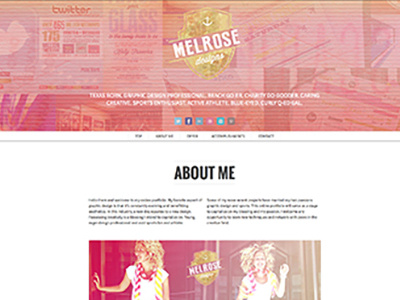 Portfolio Site design web