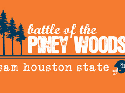 Battle of the Piney Woods Tshirt college football tshirt