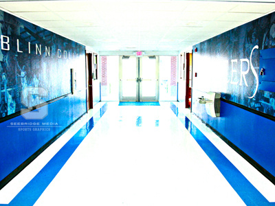 Seebridge Media Blinn College Gym Entry