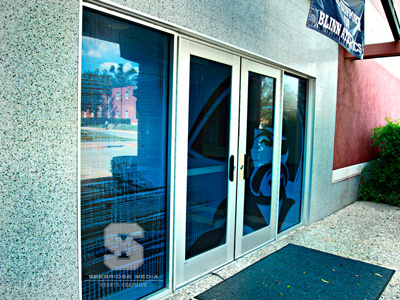 Seebridge Media Blinn College Gym Door Entry