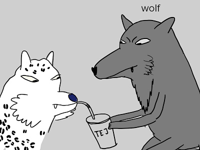 nice wolf animation characters