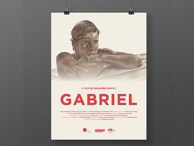 Movie Poster art design gabriel graphic movie painting poster