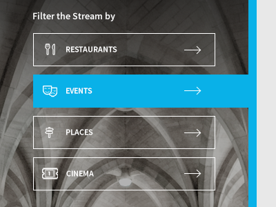 Filters blue filters geomicons gradient icons source sans pro stream