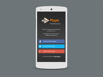 New Player App landing page