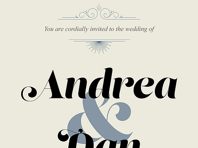 Wedding Invite WIP