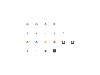 UI Icons 24px grid icons ui