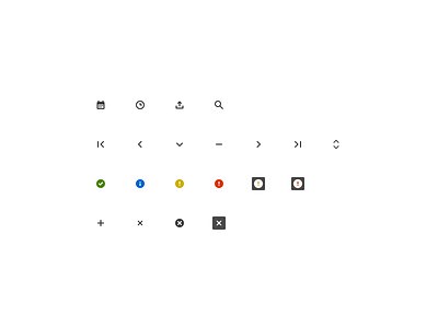 UI Icons Updated 24px icons ui