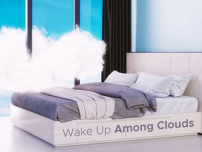 Wake up among clouds