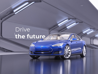 Tesla Model S Visualization 3d 3d design 3d exterior render automotive car render tesla