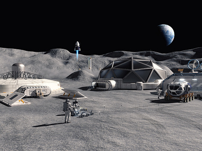 future moon base designs