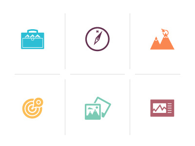 Icons Set: 1 approach compass design elements icon icons impact infographic mountian navigate pictograph vector visuals