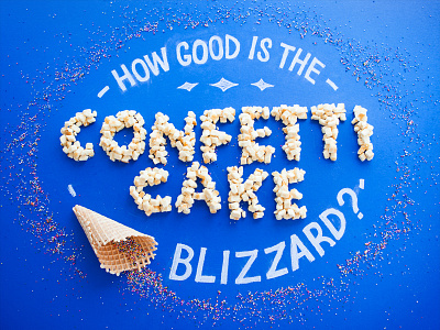 Fan Food Type - Confetti Cake