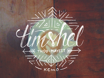 Thou Mayest coffee flourish hand lettering kansas city kc kcmo letter lettering script tmoneydesign type typography