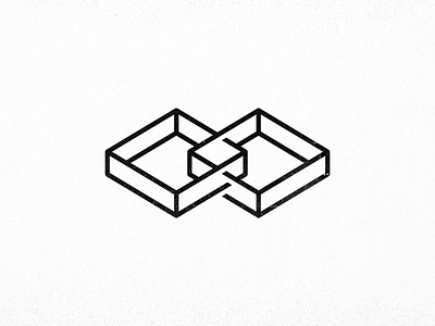 Surface Restoration: Box² 3d box diamond graphic design logo mark minimal square tmoneydesign