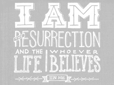 I AM by hand illustration hand drawn lettering tmoney typography